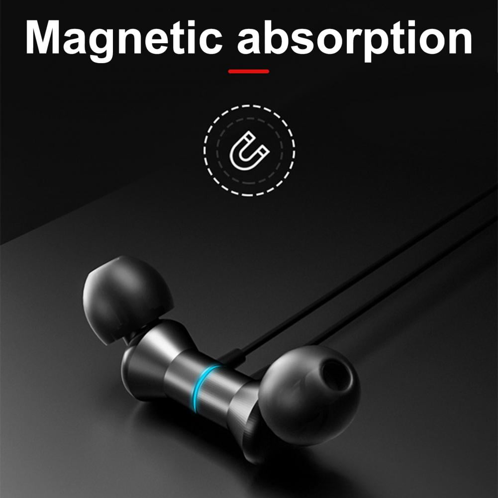 Lenovo HE05X neckband headphones featuring magnetic absorption