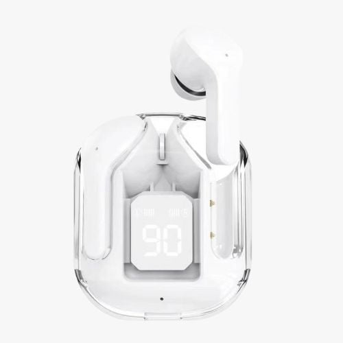 air 31 tws earphone wireless bluetooth ultrapods max wireless earbuds - white