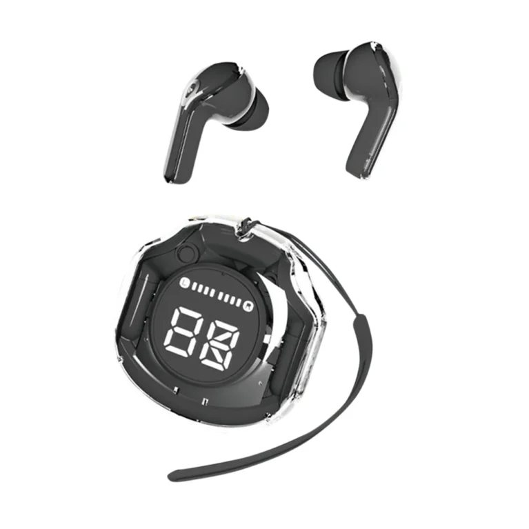 air 39 tws transparent earbuds - Black