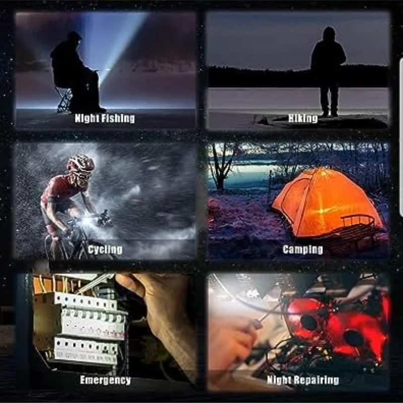 COB Keychain Flashlight for Hiking and Camping